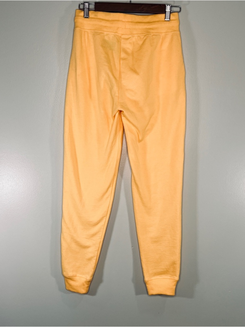 Viacom MTV Sunny Yellow Sweatpants Joggers with Floral Design Y2K Womens Size XS - Picture 3 of 10